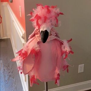 Pottery Barn Toddler Halloween flamingo headpiece. Size S